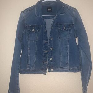 Kensie blue Jean jacket medium